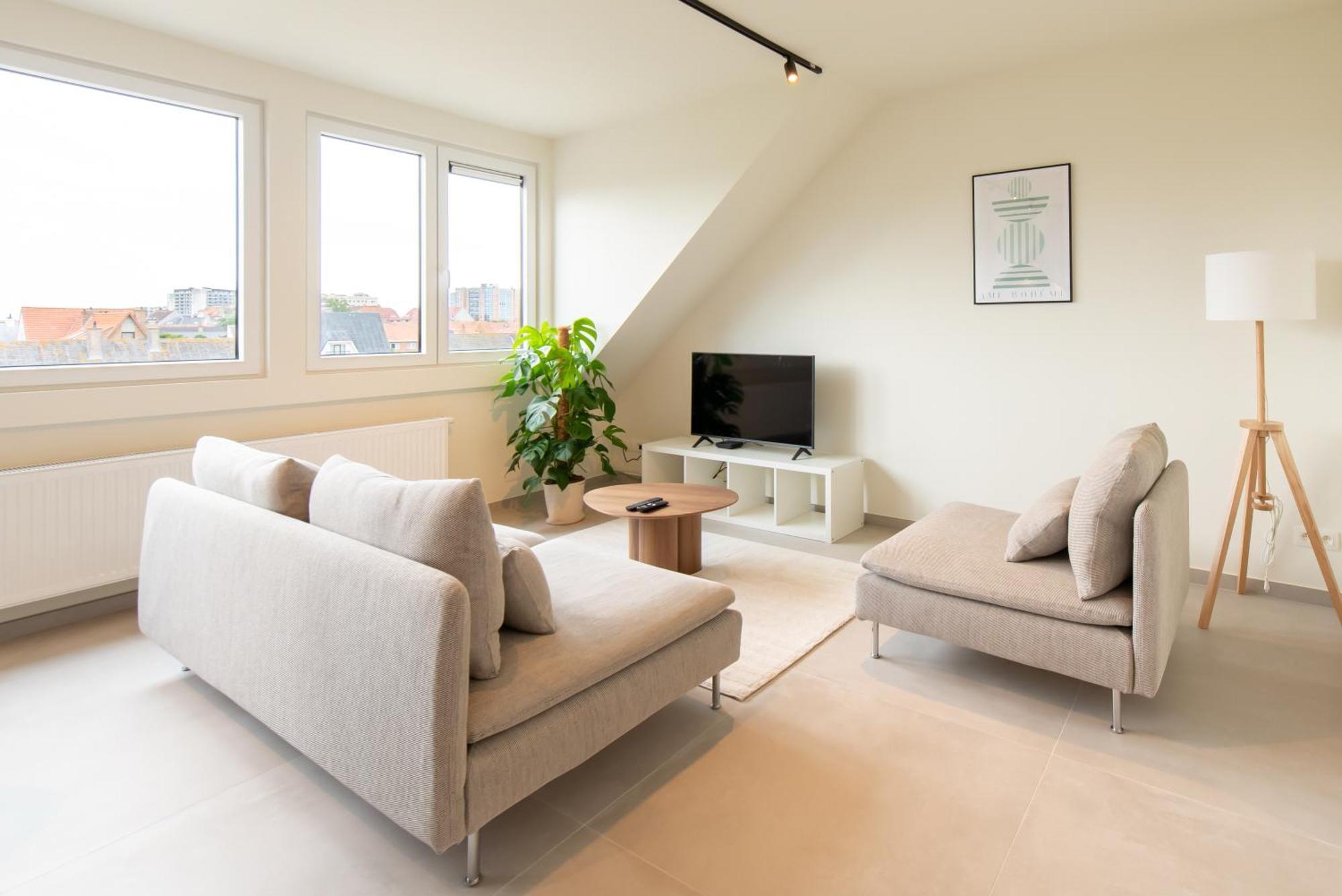 Cozy Seaside Apartment Oostende Eksteriør bilde